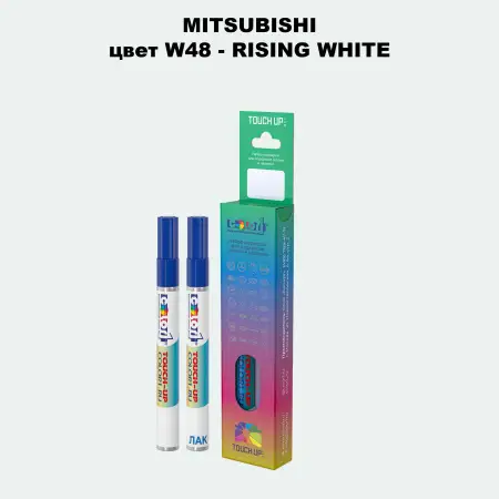 Карандаш-маркер с краской MITSUBISHI, цвет W48 - RISING WHITE