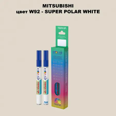 Карандаш-маркер с краской MITSUBISHI, цвет W92 - SUPER POLAR WHITE