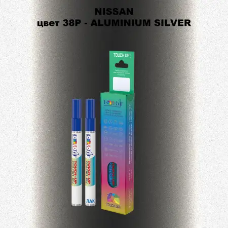 Карандаш-маркер с краской NISSAN, цвет 38P - ALUMINIUM SILVER