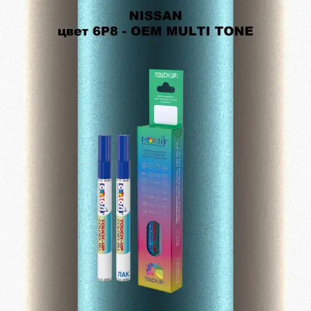 Карандаш-маркер с краской NISSAN, цвет 6P8 - 2-х цветное покрытие