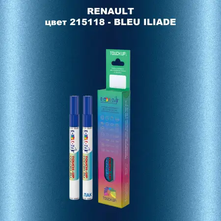 Карандаш-маркер с краской RENAULT, цвет 215118 - BLEU ILIADE