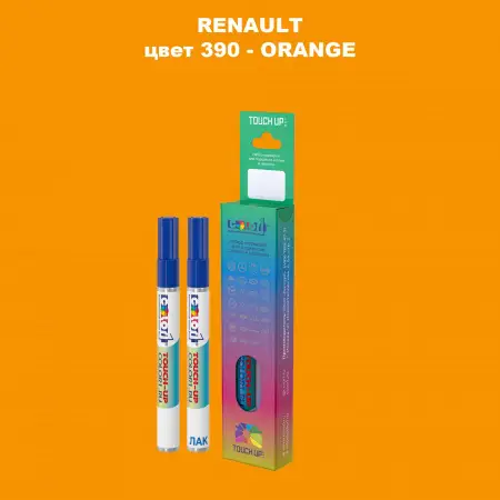 Карандаш-маркер с краской RENAULT, цвет 390 - ORANGE
