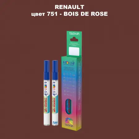 Карандаш-маркер с краской RENAULT, цвет 751 - BOIS DE ROSE