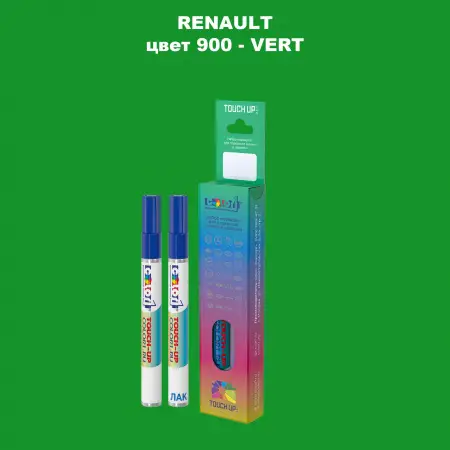 Карандаш-маркер с краской RENAULT, цвет 900 - VERT
