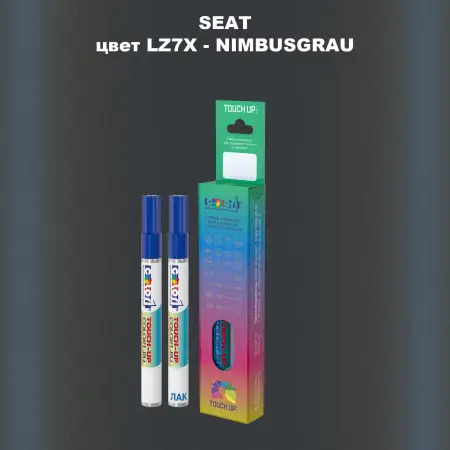 Карандаш-маркер с краской SEAT, цвет LZ7X - NIMBUSGRAU