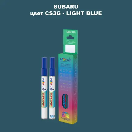 Карандаш-маркер с краской SUBARU, цвет CS3G - LIGHT BLUE