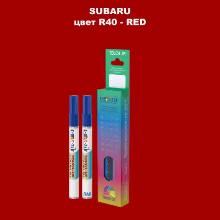 Карандаш-маркер с краской SUBARU, цвет R40 - RED
