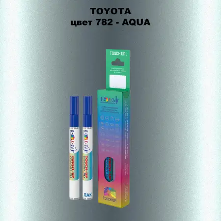 Карандаш-маркер с краской TOYOTA, цвет 782 - AQUA