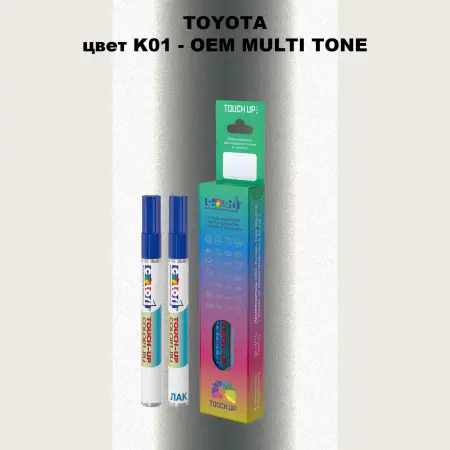 Карандаш-маркер с краской TOYOTA, цвет K01 - 2-х цветное покрытие