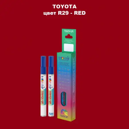Карандаш-маркер с краской TOYOTA, цвет R29 - RED