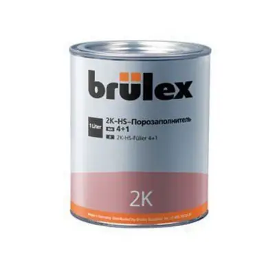 BRULEX 2К-HS-Порозаполнитель 4+1 (светло-серый), 24л