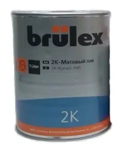 BRULEX 2K-Матовый лак, 1л