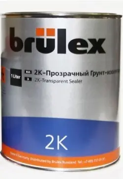 BRULEX 2K-прозрачный Грунт-изолятор, 1л