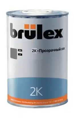 BRULEX 2K-HS-Прозрачный лак, 1л