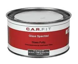 CARFIT 2К Шпатлевка полиэфирная стекловолокнистая Glas 1,8 кг, вкл.отв.