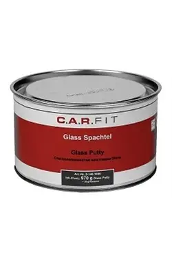 CARFIT 2К Шпатлевка полиэфирная стекловолокнистая Glas 1 кг, вкл.отв.