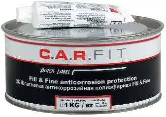 CARFIT 2К Шпатлевка антикоррозионная полиэфирная Fill&Fine (1 кг)