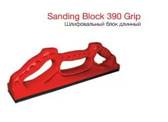 CARSYSTEM Шлифок длинный 70 х 390 мм