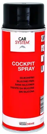 CARSYSTEM Cockpit Spray - Сред-во для ухода и очистки резин. и пластик. поверх-ей а/м,прозрачный,цитрус 400 мл