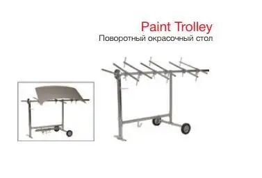 CARSYSTEM Окрасочный стол Paint Trolley