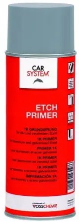 CARSYSTEM Адгезионный грунт Etch Primer серый - для всх типов металла 400мл