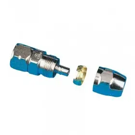 Фитинг для ЛКМ шланга с вн.диам. 1/4 " (6 мм) с внутренней резьбой 3/8" BSP F.