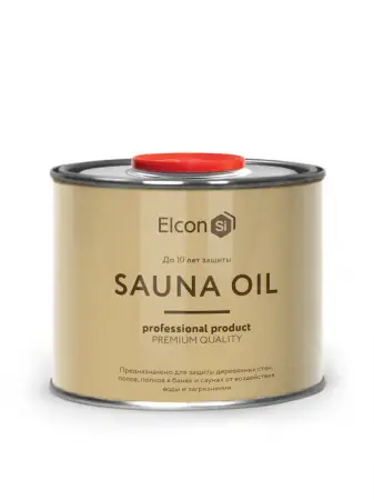 Масло для полков Elcon Sauna Oil, 0,5л
