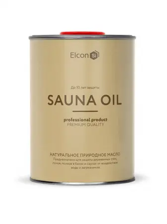 Масло для полков Elcon Sauna Oil, 1л
