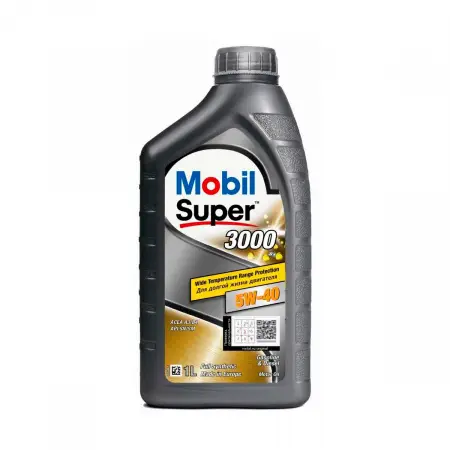 Масло моторное Mobil Super 3000 X1 5W40 синтетическое 1 л