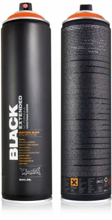 5020BLK-600 MONTANA BLACK 600ML Краска BLACK нежно-голубая