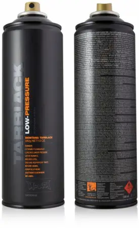 Tarblack-500 MONTANA Краска TARBLACK черная смола (низкое давление) 0,5л