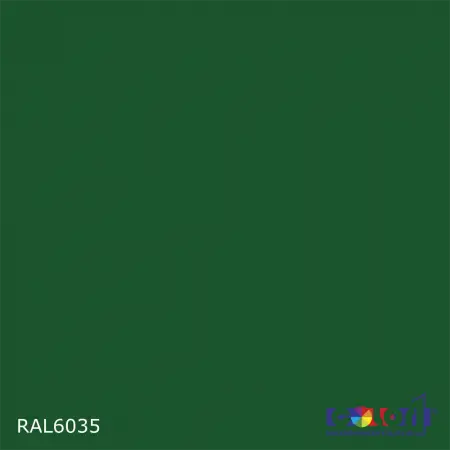 2K Аэрозольная полиуретановая эмаль, спрей 400мл, цвет RAL 6035 Перламутрово-зеленый 