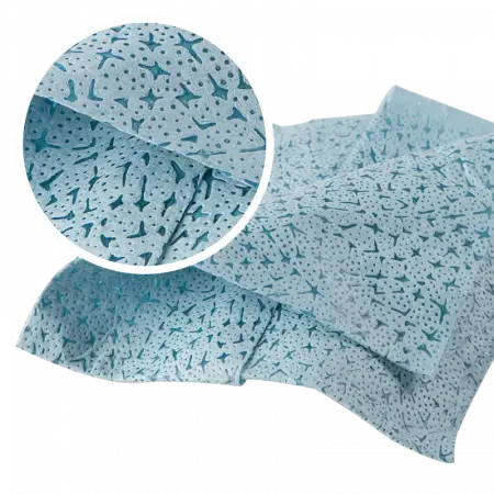 RoxelPro Обезжиривающая салфетка MULTICLEAN, листы (коробка 12х35шт), 32х36см., синяя