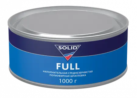 SOLID FULL - наполнительная среднезернистая шпатлевка