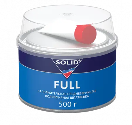 SOLID FULL - наполнительная среднезернистая шпатлевка