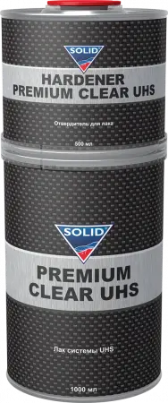 SOLID PRO PREMIUM CLEAR UHS (5000+2500мл) - 2K лак системы UHS (в комп. с отвердит.)