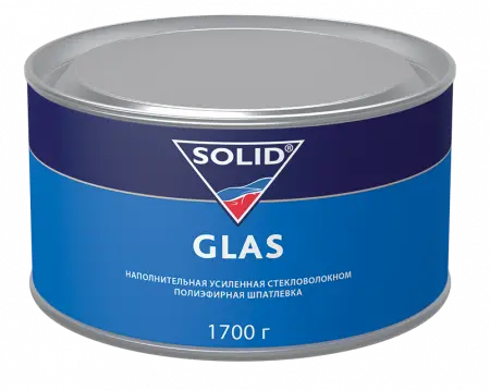 SOLID GLAS- наполнительная шпатлевка, усиленная стекловолокном