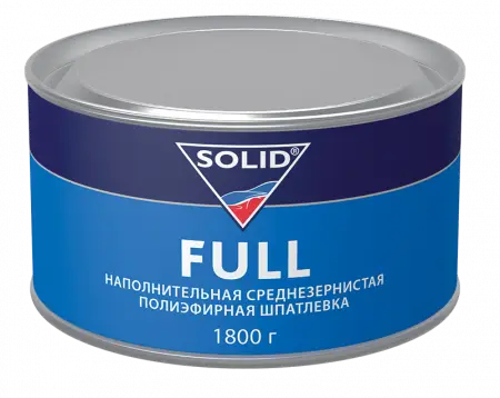 SOLID FULL - наполнительная среднезернистая шпатлевка