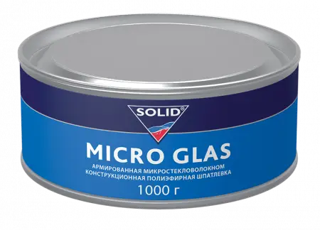 SOLID MICRO GLAS - наполнительная шпатлевка, усиленная микростекловолокном