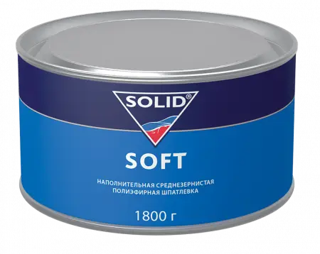 SOLID SOFT - наполнительная мелкозернистая шпатлевка