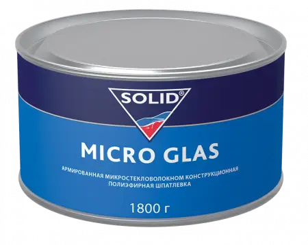 SOLID MICRO GLAS - наполнительная шпатлевка, усиленная микростекловолокном