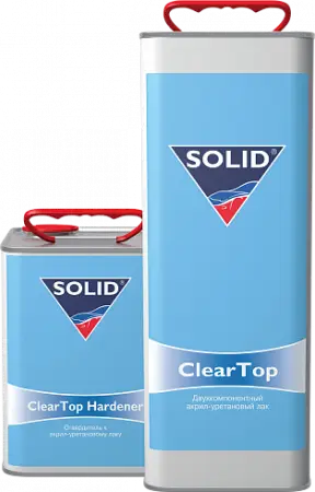 SOLID CLEARTOP Hardener (2500 мл) - отвердитель для 2K акрил-уретанового лака