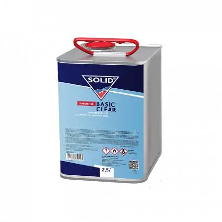 SOLID BASIC Hardener (2500 мл) - отвердитель для 2K акрил-уретанового лака 