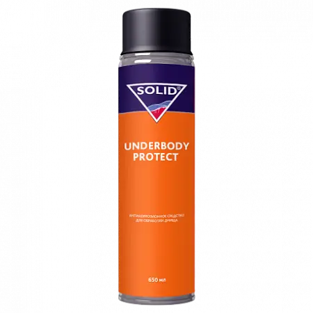 SOLID UNDERBODY PROTECT Антикоррозионное средство для обработки днища 650 ml (аэрозоль)
