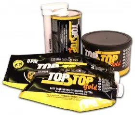 U-Pol TOP STOP GOLD Особо пластичная легкошлифуемая доводочная шпатлевка, 600 мл