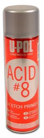 U-Pol ACID 8 Грунт протравливающий, 450 мл аэрозоль