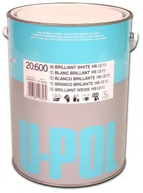 U-Pol S20625 Базовое покрытие серебристый металлик 1:1, 5 л