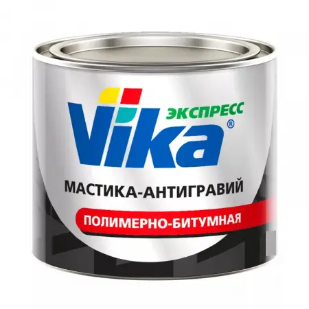 Мастика VIKA Вика Антигравий / полимерно-битумная 4 кг