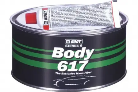 Шпатлевка HB BODY 617 NANO FIBER POLYESTER FILLER  1кг