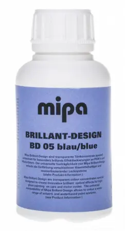 Mipa Краска Brillant-Design BD 05 blau/blue (кэнди эффект синий)